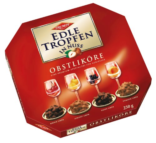 Trumpf Edle Tropfen in Nuss Obstliköre, 3er Pack (3 x 250 g) von Trumpf