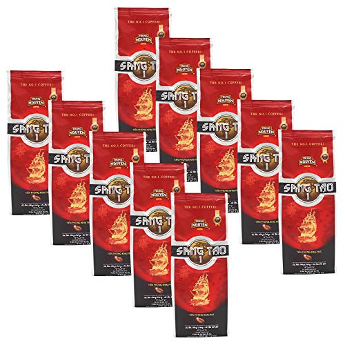 10x340g Trung Nguyen Sang Tao 1 Vietnam Kaffee gemahlen (Robusta) von Trung Nguyen