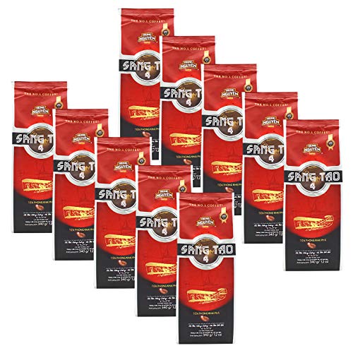 10x340g Trung Nguyen Sang Tao 4 Vietnam Kaffee gemahlen von Trung Nguyen