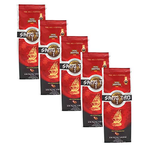 5x340g Trung Nguyen Sang Tao 1 Vietnam Kaffee gemahlen (Robusta) von Trung Nguyen