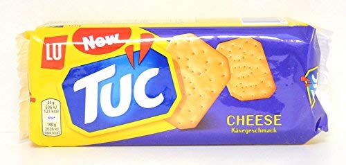 12x TUC Käse cheese Salzgebäck Kekse Crackers Salz gesalzen gebäck 100g von Tuc