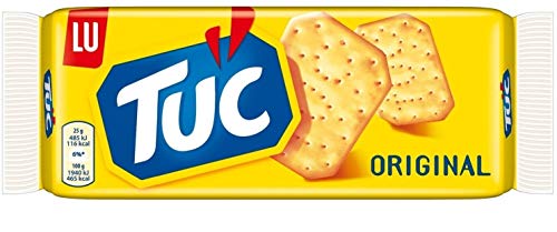 12x TUC Kekse Salzgebäck Cracker Classic, 100-g-Packung (12x100g) = 1200 gr von Tuc