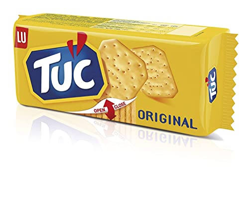 12x TUC Kekse Salzgebäck Cracker Classic 100g Packung 2400 gr biscuits cookies von Tuc