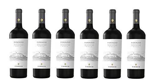 6x 0,75l - 2016er - Tudernum - Fidenzio - Sagrantino di Montefalco D.O.C.G. - Umbrien - Italien - Rotwein trocken von Tudernum