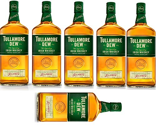 6 Flaschen Tullamore Dew irish Whiskey a 700ml (6x0.7l) 40% Vol. von Tullamore Dew