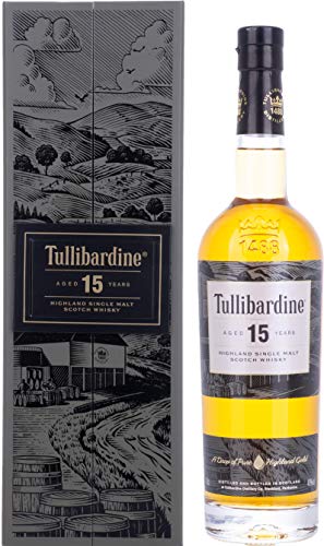 Tullibardine 15 Years Old Highland Single Malt Scotch Whisky (1 x 0.7 l) von Tullibardine