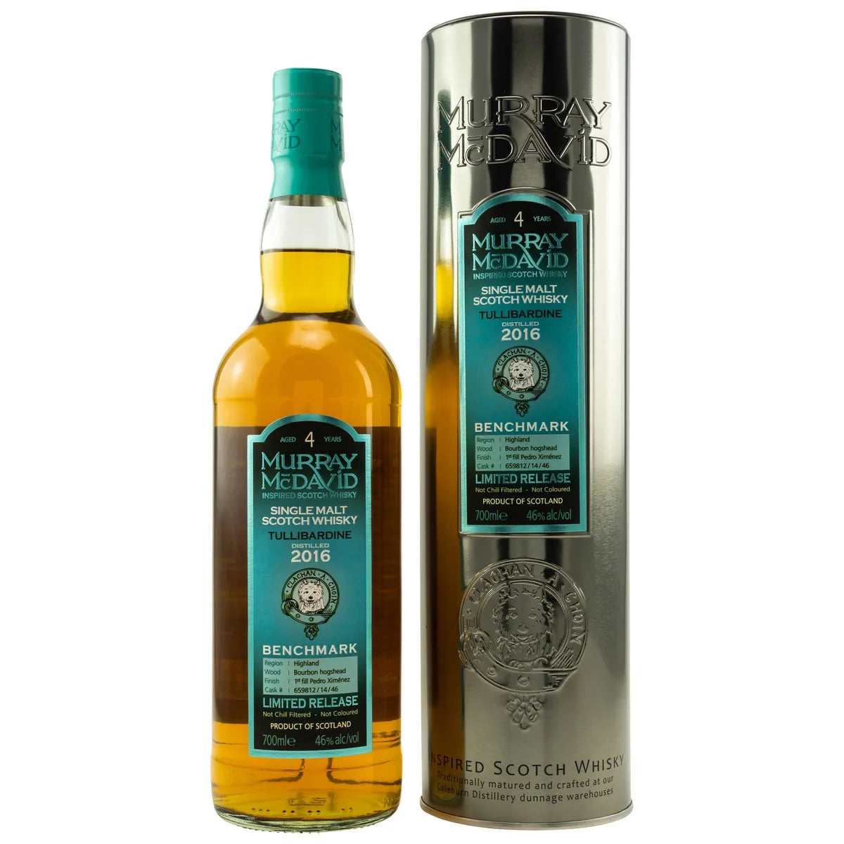 Tullibardine 2016 - 4 Jahre - PX Finish - Murray McDavid 46% vol. 0,7 l von Tullibardine