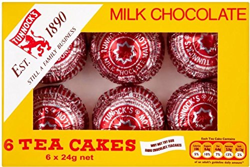 Tunnock Milch-Schaumküsse (6 pro Packung - 144g) - Packung mit 6 von Tunnock's