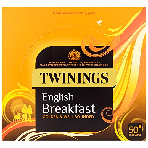 Twinings Englische Frühstückstee-Umschläge Packungsgröße = 6x50 von Twinings