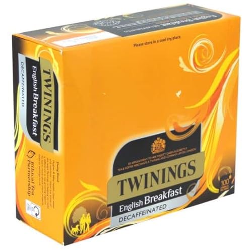 Twinings - English Breakfast - Decaf Tee String & Tagged - 100 Stück von Twinings