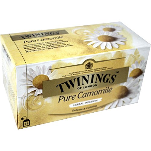 Twinings Infusion Tee-Beutel einzeln eingeschweißt Kamille Ref. A00809 [Pack 20] von Twinings