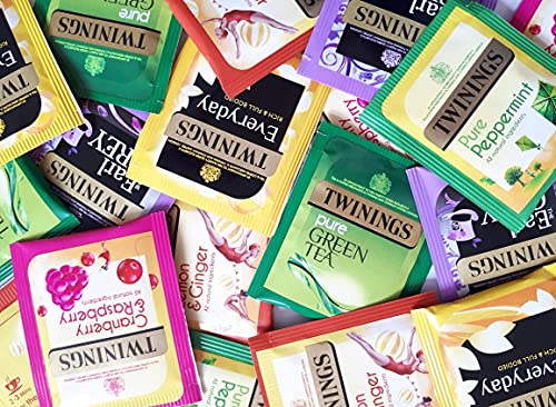 Twinings Teebeutel, einzeln verpackt, klassische und aromatisierte Auswahl, 10 Teeumschläge von Twinings