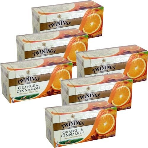 Twinings Teebeutel Orange & Cinnamon 6 x 25 Btl. (Orange & Zimt) von Twinings