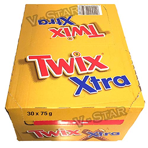 TWIX Xtra Chocolate Vollkarton, 30 x 75 g von Twix