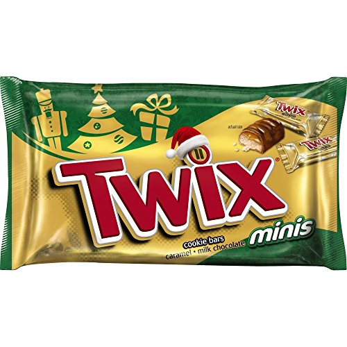 Twix Caramel Minis Chocolate Candy for The Holidays, 326.0 g Bag von Twix