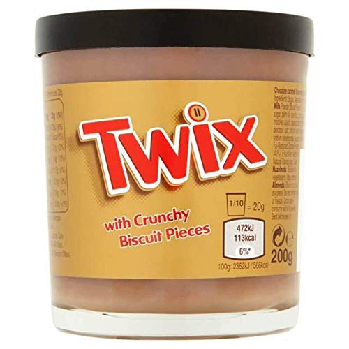 Twix Spread mith Crunchy Biscuit Pieces, 200g von Twix