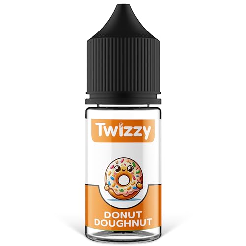 Twizzy Donut Lebensmittelaroma - 30ml - Intensives Aroma – Ideal zum Backen, in Lebensmitteln & Getränken, auch für Vernebler, Nebelmaschinen, uvm. von Twizzy