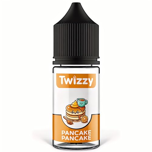 Twizzy Pancake Lebensmittelaroma - 30ml - Intensives Aroma – Ideal zum Backen, in Lebensmitteln & Getränken, auch für Vernebl., Nebelmasch., uvm. von Twizzy