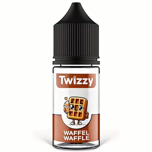 Twizzy Waffel Lebensmittelaroma - 30ml - Intensives Aroma – Ideal zum Backen, in Lebensmitteln & Getränken, auch für Vernebler, Nebelmaschinen, uvm. von Twizzy