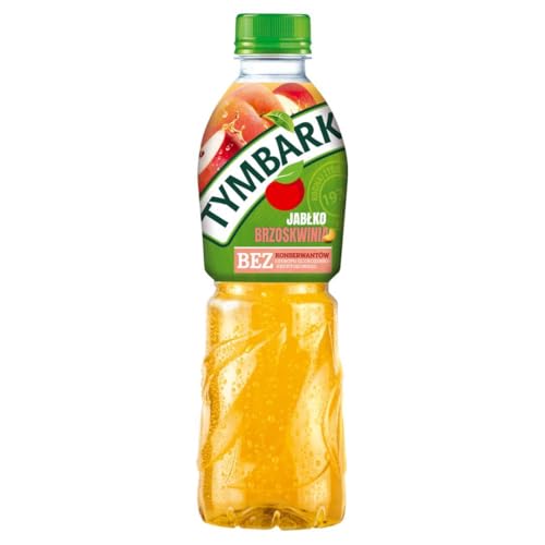 Tymbark Apfel Pfirsich Getränk 500 ml von Tymbark