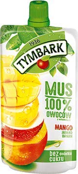 Tymbark Mango-Apfel-Banane Saftmousse 120g (1er Pack (1)) von Tymbark