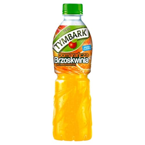 Tymbark Orange Pfirsich Getränk 500 ml von Tymbark