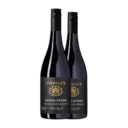 Tyrrell's Rufus Stone Victoria Shiraz Syrah Heathcote 75 cl Rotwein (Karton mit 2 Flaschen von 75 cl) von Tyrrell's Wines