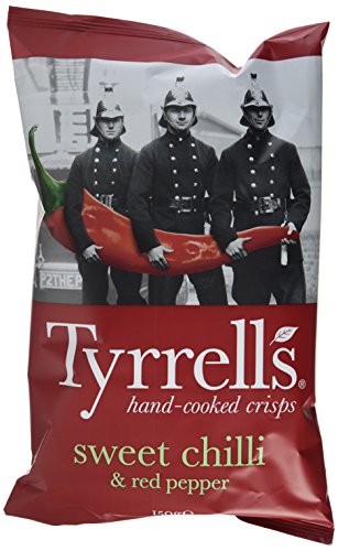 Tyrrell's Sweet Chilli & Red Pepper, 8er Pack (8 x 150 g) von Tyrrells