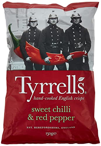 Tyrrell's Sweet Chilli und Red Pepper 150 g, 12er Pack (12 x 150 g) von Tyrrells