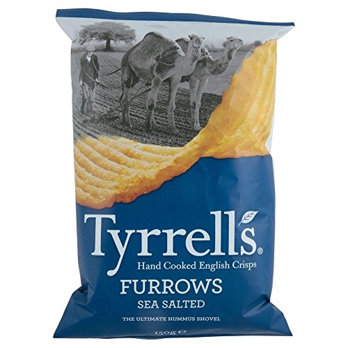 Tyrrells Furchen Hand Gekocht Englisch Chips - Meersalz(150G) von Tyrrells