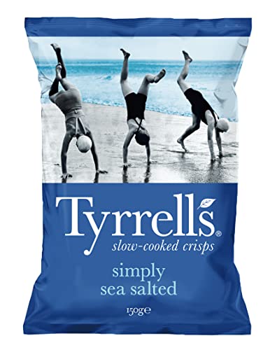 Tyrrells slow-cooked crisps Lightly Sea Salted (1 x 150 g) von Tyrrells