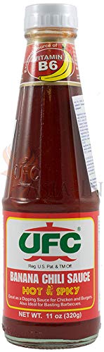 Bananensauce scharf - Bananen Ketchup 320g von UFC