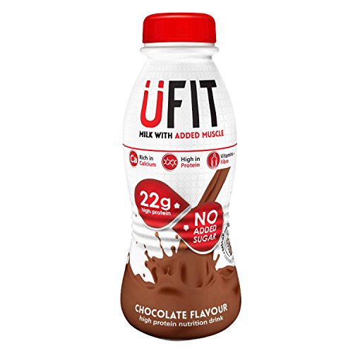 UFIT Protein Shake (10x330ml) Chocolate von UFIT