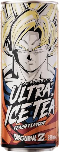 ULTRA ICE TEA Eistee, Dragon Ball Z, Goku, Pfirsich - 1 x 330 ml von ULTRA ICE TEA