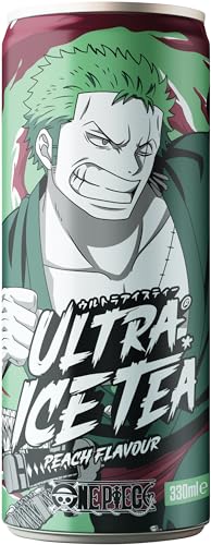 ULTRA ICE TEA Eistee, One Piece, Zoro, Pfirsich - 1 x 330 ml von ULTRA ICE TEA