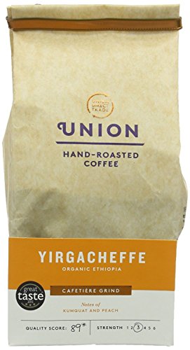 Union Handgerösteter Bio-Yirgacheffe-Äthiopien-Kaffee, 200 g von UNION