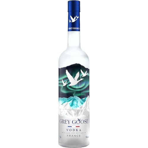 1 Flasche Grey Goose Vodka | Northern Lights Edition mit LED (VIVE LA NUIT-Aurora) 0.7l 40% vol von UOOTPC