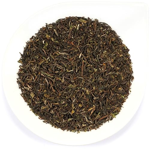 URBANTEADEALERS Darjeeling Ambootia Bio Schwarzer Tee aus Darjeeling, FTGFOP1, First Flush, Blatt, 100g von URBANTEADEALERS
