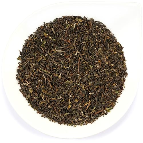 URBANTEADEALERS Darjeeling Ambootia Bio Schwarzer Tee aus Darjeeling, FTGFOP1, First Flush, Blatt, 250g von URBANTEADEALERS