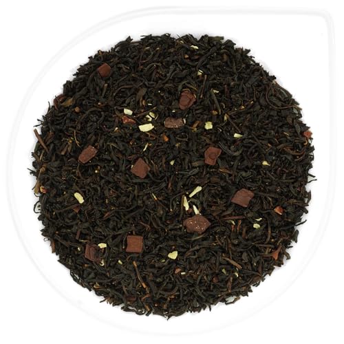 URBANTEADEALERS Schoko Sahne Aromatisierte Schwarzteemischung mit Schokoladen-Sahne-Geschmack, 100g von URBANTEADEALERS