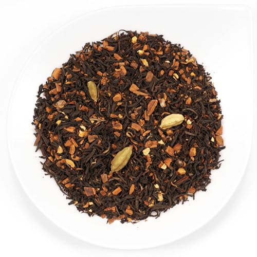 URBANTEADEALERS Schwarzer Tee Chai Bio Naturbelassene Schwarz-/Gewürzteemischung, 100g von URBANTEADEALERS