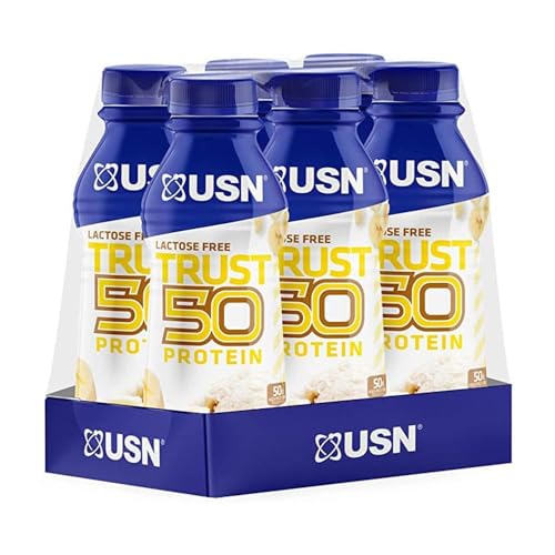 USN - Pack Trust Protein Fuel 50 (6x500ml) - Proteingetränke - Shakes protéinés prêts-à-boire - Banane von USN