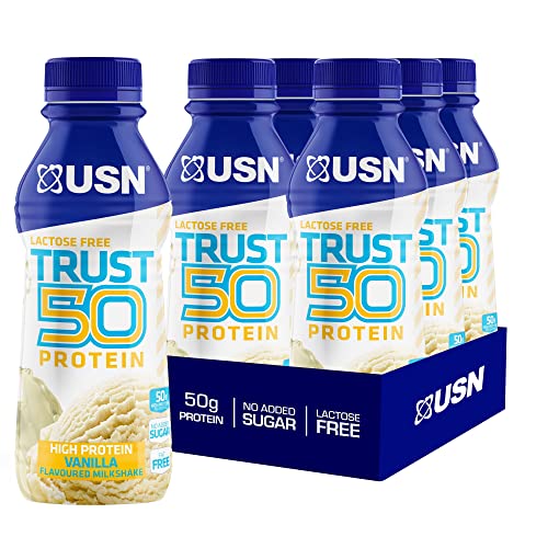 USN - Pack Trust Protein Fuel 50 (6x500ml) - Proteingetränke - Shakes protéinés prêts-à-boire - Vanille von USN