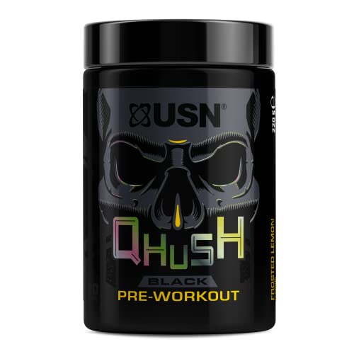 USN QHUSH Pre-Workout (20 serv) Frosted Lemon von USN