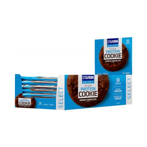 USN Select Cookie (12x60g) Double Chocolate von USN