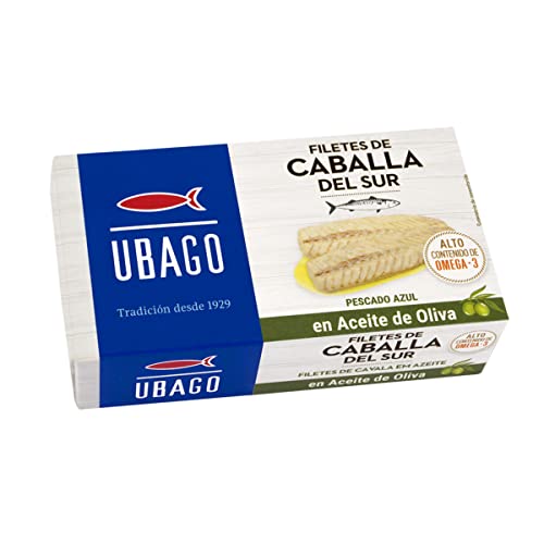 UBAGO MAKERLE FILETS IN OLIVENÖL DOSE 12x115G von Ubago