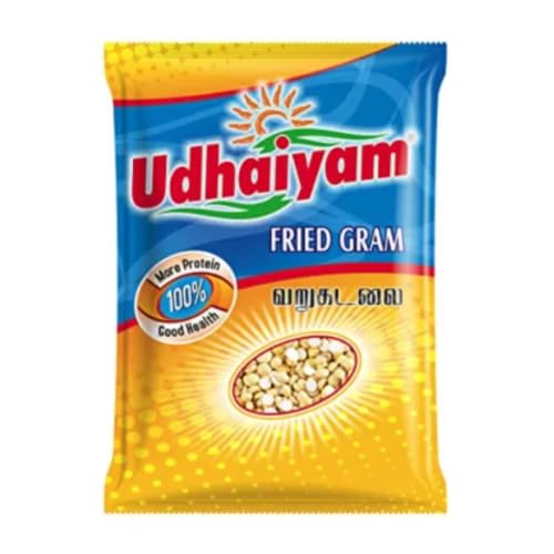 Udhaiyam Roasted Gram Split (Pottu Kadalai) - 500g von Udhaiyam