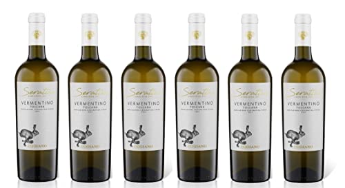 6x 0,75l - Uggiano - Seratina - Vermentino - Toscana I.G.P. - Italien - Weißwein trocken von Uggiano - Seratina