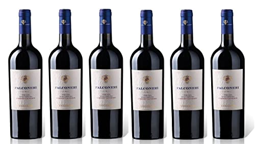 6x 0,75l - Uggiano - Falconeri - Cabernet Sauvigon - Toscana I.G.P. - Italien - Rotwein trocken von Uggiano