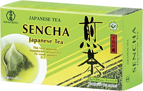 UJINOTSUYU Grüner Tee, Sencha (1 x 20 g - 10 Beutel mit jeweils 2 g) von Ujinotsuyu